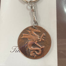 Load image into Gallery viewer, George the dragon keyrings